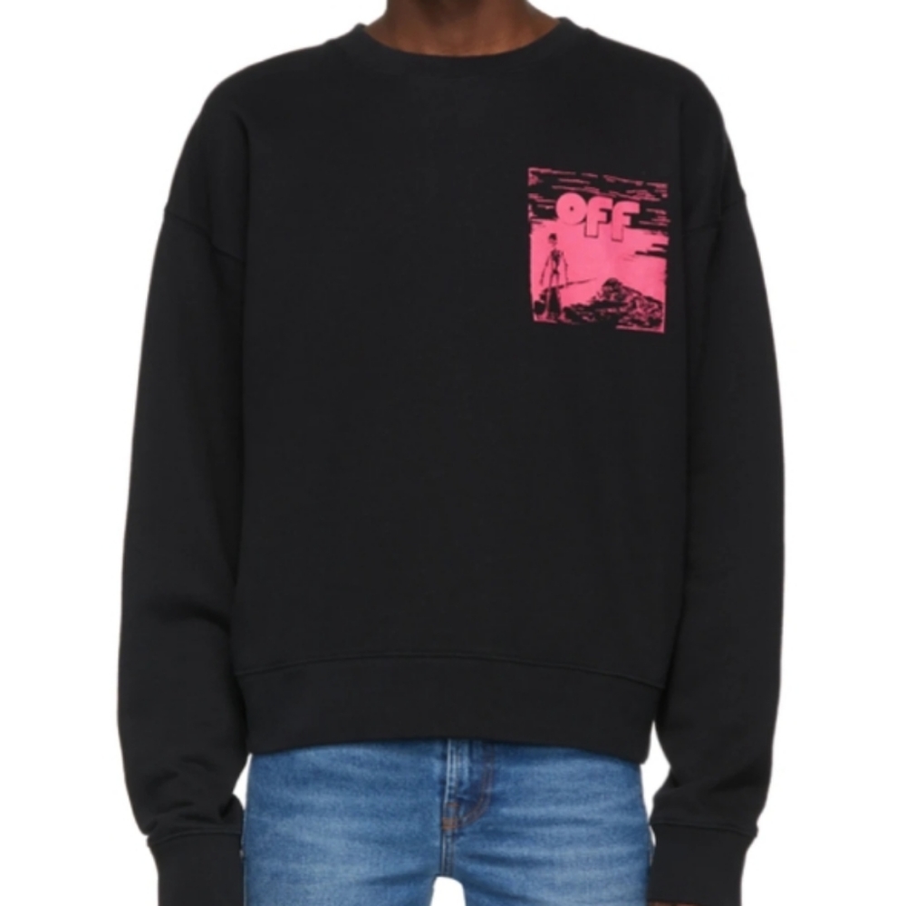 Off-White Black and Pink oversized skulls